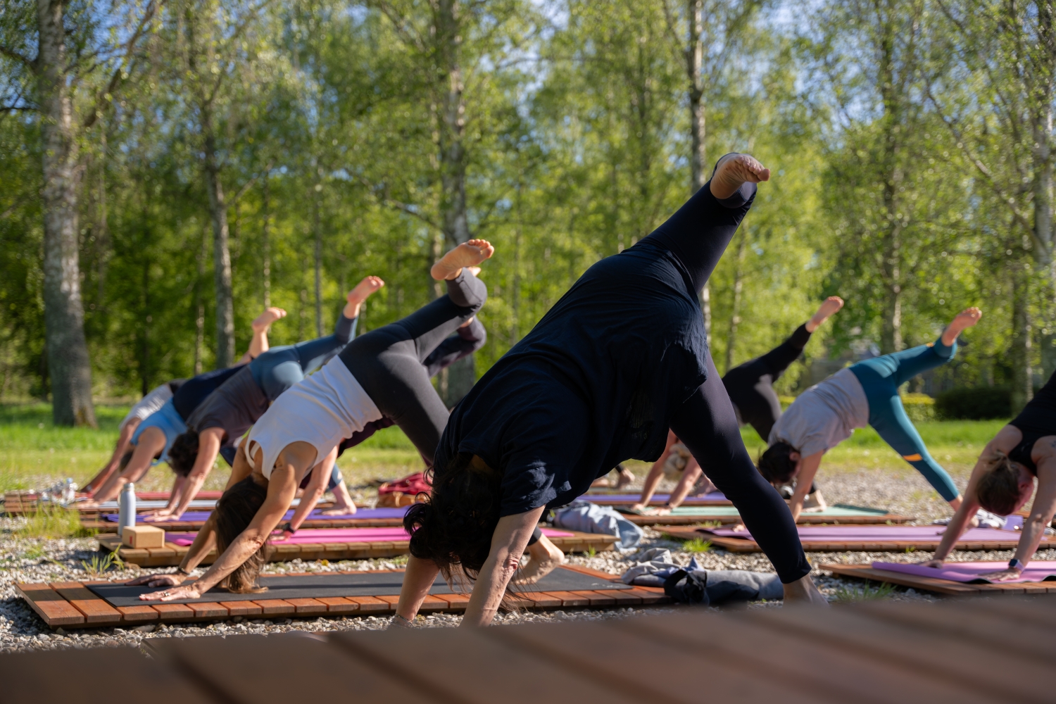 Grow Yoga Yoga Retreat Vinyasa Yoga Udendørs Yoga